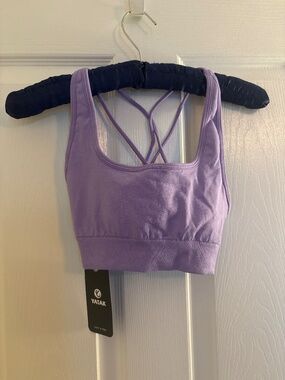 NWT Yatak Sports bra purple women’s Size S